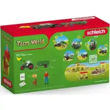 Schleich 42608 Traktor pótkocsival