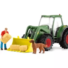 Schleich 42608 Traktor pótkocsival