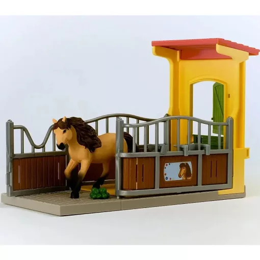 Schleich 42609 Istálló izlandi pónival