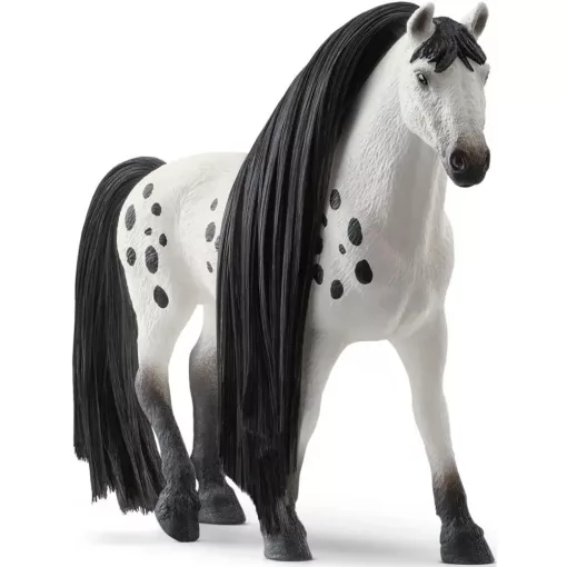 Schleich 42622 Knabstrupper csődör fésülhető sörénnyel