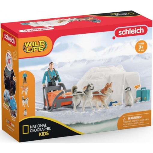 Schleich 42624 Antarktiszi expedíció kutyaszánnal