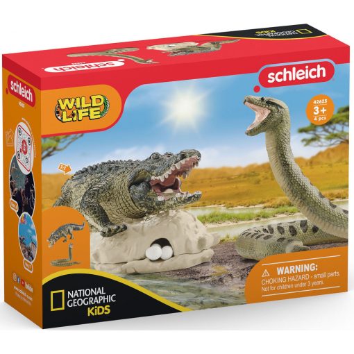 Schleich 42625 Anakonda és aligátor csatája