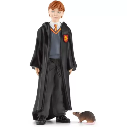 Schleich 42634 Harry Potter - Ron Weasley és Makesz, a patkány