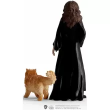 Schleich 42635 Harry Potter - Hermione Granger és Csámpás, a macska