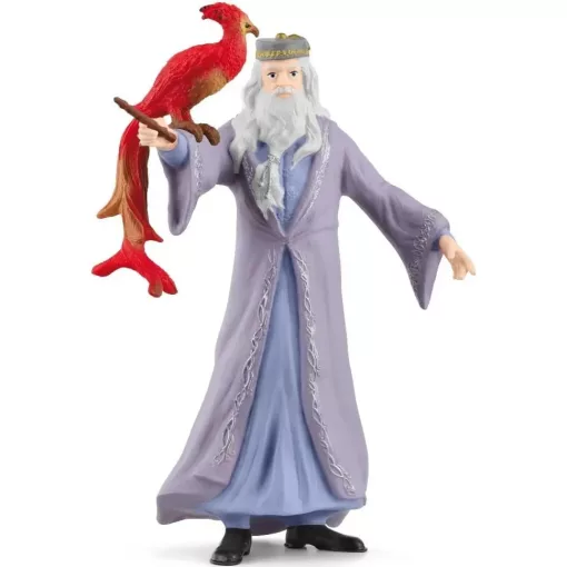 Schleich 42637 Harry Potter - Dumbledore és Fawkes, a főnix
