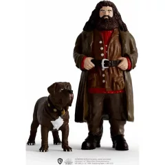 Schleich 42638 Harry Potter - Hagrid és Agyar, az őrkutya
