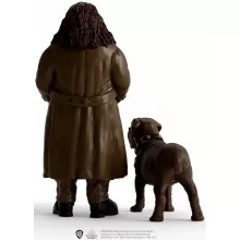 Schleich 42638 Harry Potter - Hagrid és Agyar, az őrkutya