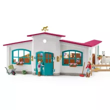 Schleich 42639 Peppertree lovarda aréna lovakkal
