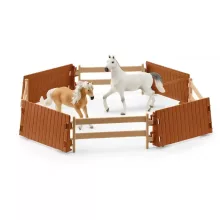 Schleich 42639 Peppertree lovarda aréna lovakkal