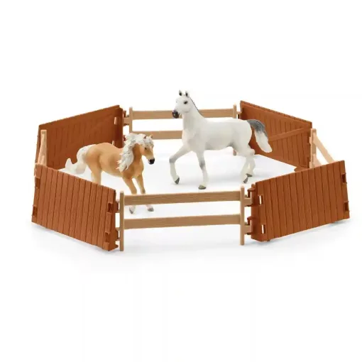 Schleich 42639 Peppertree lovarda aréna lovakkal