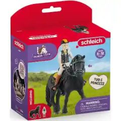 Schleich 42640 Tori és fríz lova