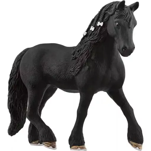 Schleich 42640 Tori és fríz lova