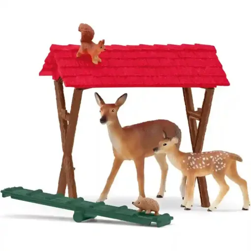 Schleich 42658 Vadetető őzekkel