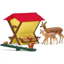 Schleich 42658 Vadetető őzekkel
