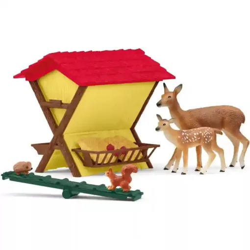 Schleich 42658 Vadetető őzekkel