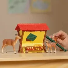 Schleich 42658 Vadetető őzekkel