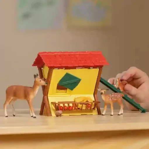 Schleich 42658 Vadetető őzekkel