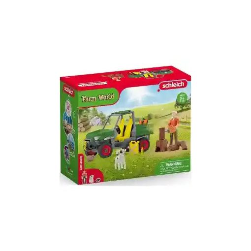 Schleich 42659 Erdész terepjáróval