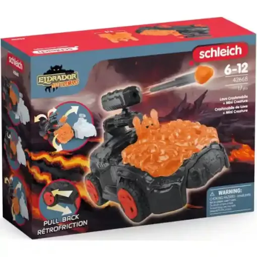 Schleich 42668 Láva hátrahúzós járgány kilövővel (csomagolássérült-új)