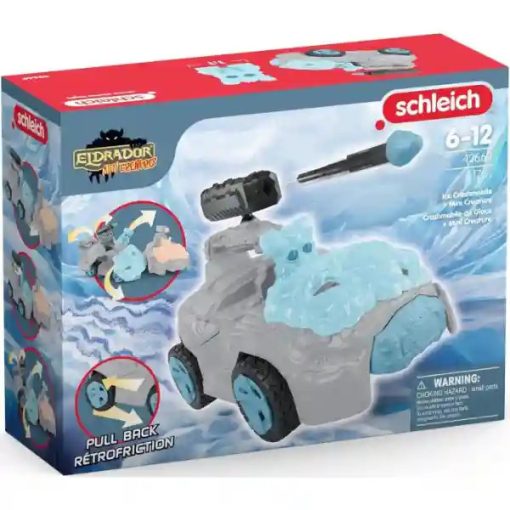 Schleich 42669 Jég hátrahúzós járgány kilövővel