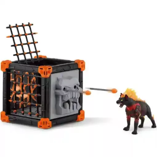 Schleich 42674 BattleCave harci lávahiéna