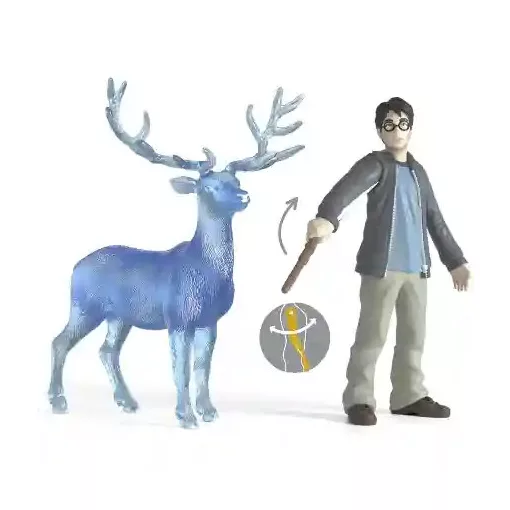 Schleich 42680 Harry Potter - Harry Potter és szarvas patrónusa