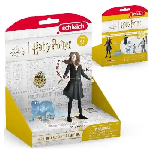 Schleich 42681 Harry Potter - Hermione Granger és vidra patrónusa