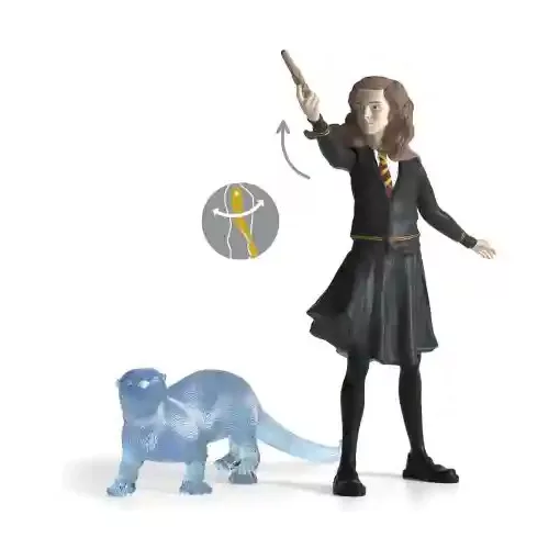Schleich 42681 Harry Potter - Hermione Granger és vidra patrónusa