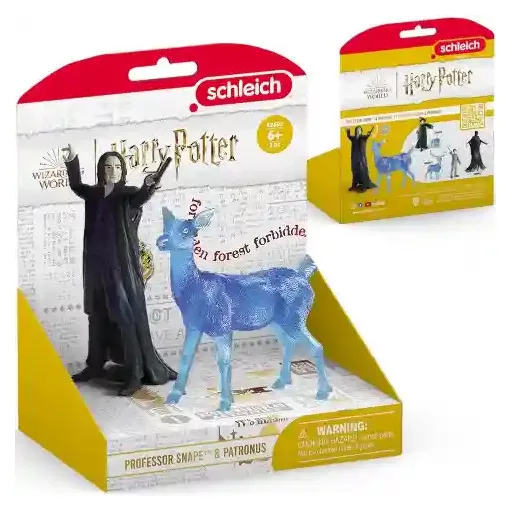 Schleich 42683 Harry Potter - Perselus Piton professzor és őzsuta patrónusa