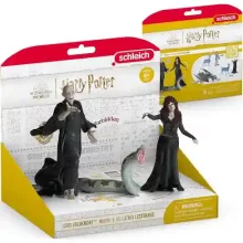 Schleich 42684 Harry Potter - Voldmeort nagyúr, Nagini kígyó és Bellatrix Lestrange