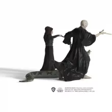 Schleich 42684 Harry Potter - Voldmeort nagyúr, Nagini kígyó és Bellatrix Lestrange