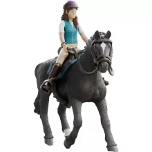 Schleich 42712 Lisa és Storm lova