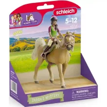 Schleich 42714 Sarah és Mystery lova