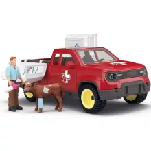 Schleich 42727 Állatorvosi látogatás a farmon