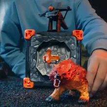 Schleich 42732 BattleCave lávamedve