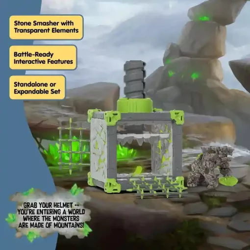 Schleich 42734 BattleCave harci kőzúzó