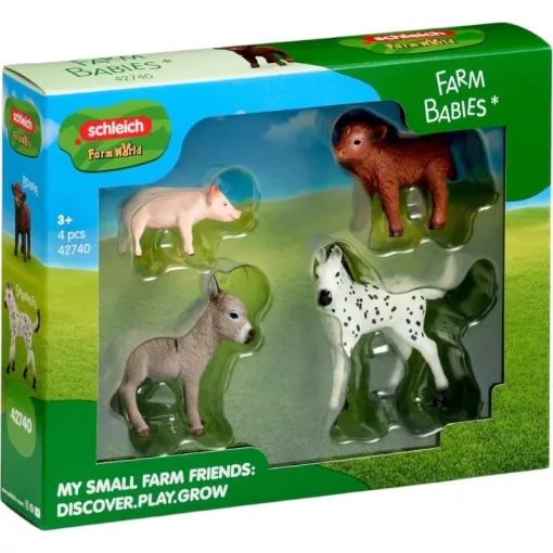 SCHLEICH 42740 A farm kölyök állatai