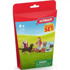   Schleich 42748 Éjszakai kaland Hannah-val és kiskutyájával