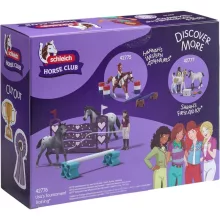 Schleich 42776 Lisa lovasiskolája appaloosa lovakkal