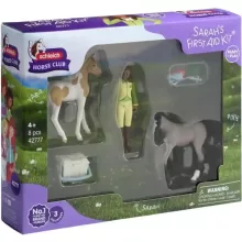 Schleich 42777 Sarah állatorvosi készlete csikókkal