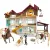 SCHLEICH 42785 Lakeside lakóház istállóval és lovakkal