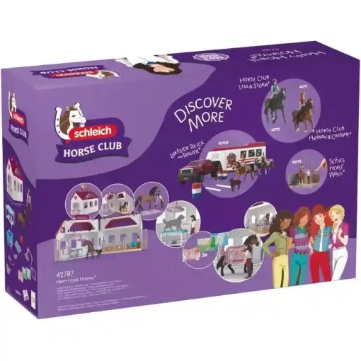 Schleich 42787 Hordozható lókórház