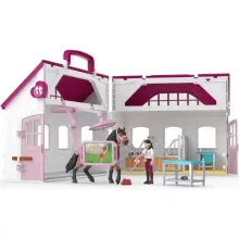 Schleich 42787 Hordozható lókórház