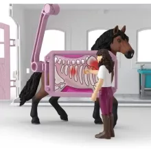 Schleich 42787 Hordozható lókórház