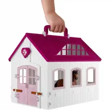Schleich 42787 Hordozható lókórház