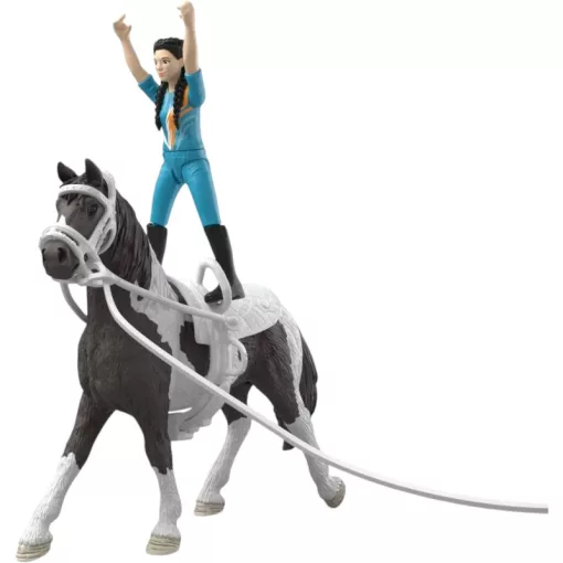 SCHLEICH 42799 Kim lovastorna lovaglókészlete