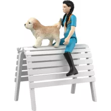 SCHLEICH 42799 Kim lovastorna lovaglókészlete