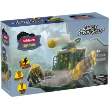 SCHLEICH 42809 Dzsungelerőd kardfogú tigrissel
