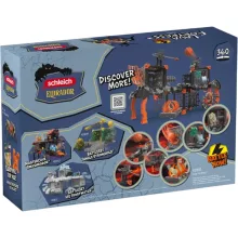 SCHLEICH 42810 BattleCave interaktív lávaerőd figurákkal