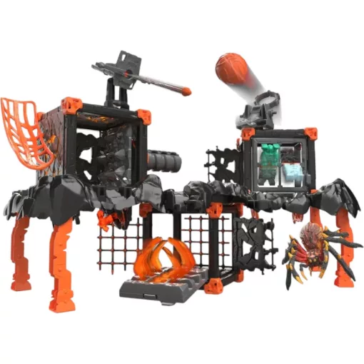 SCHLEICH 42810 BattleCave interaktív lávaerőd figurákkal